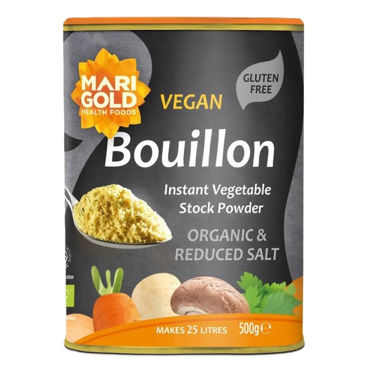 Organic Reduced Salt Bouillon 500g - Marigold - Bouillon - Eco Natural Products