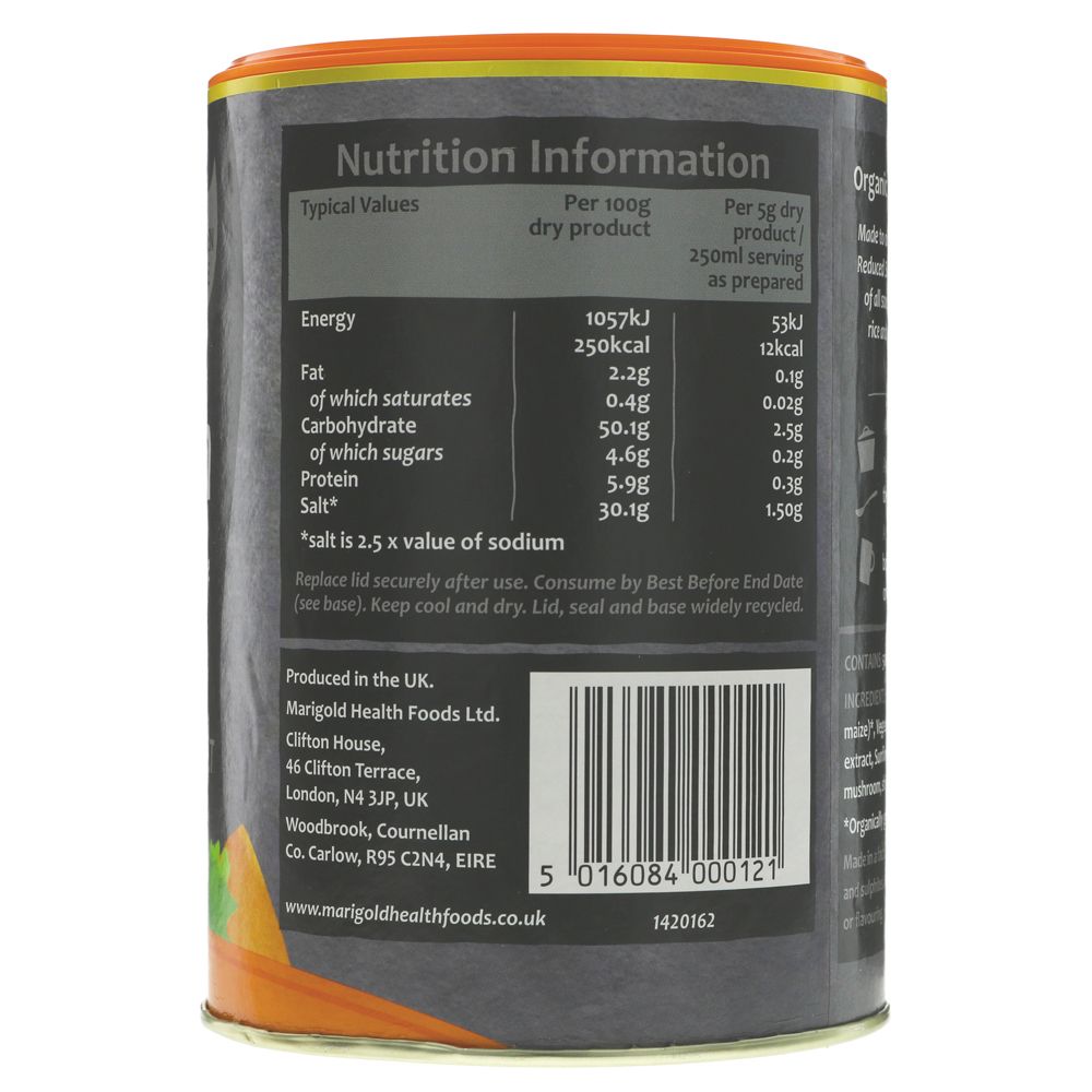 Organic Reduced Salt Bouillon 500g - Marigold - Bouillon - Eco Natural Products