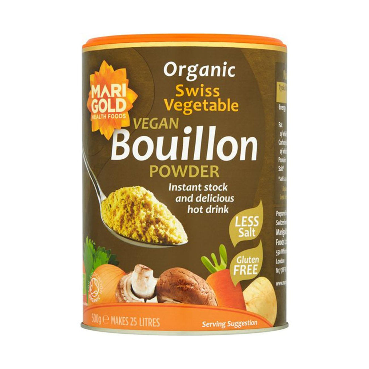 Organic Reduced Salt Bouillon 500g - Marigold - Bouillon - Marigold