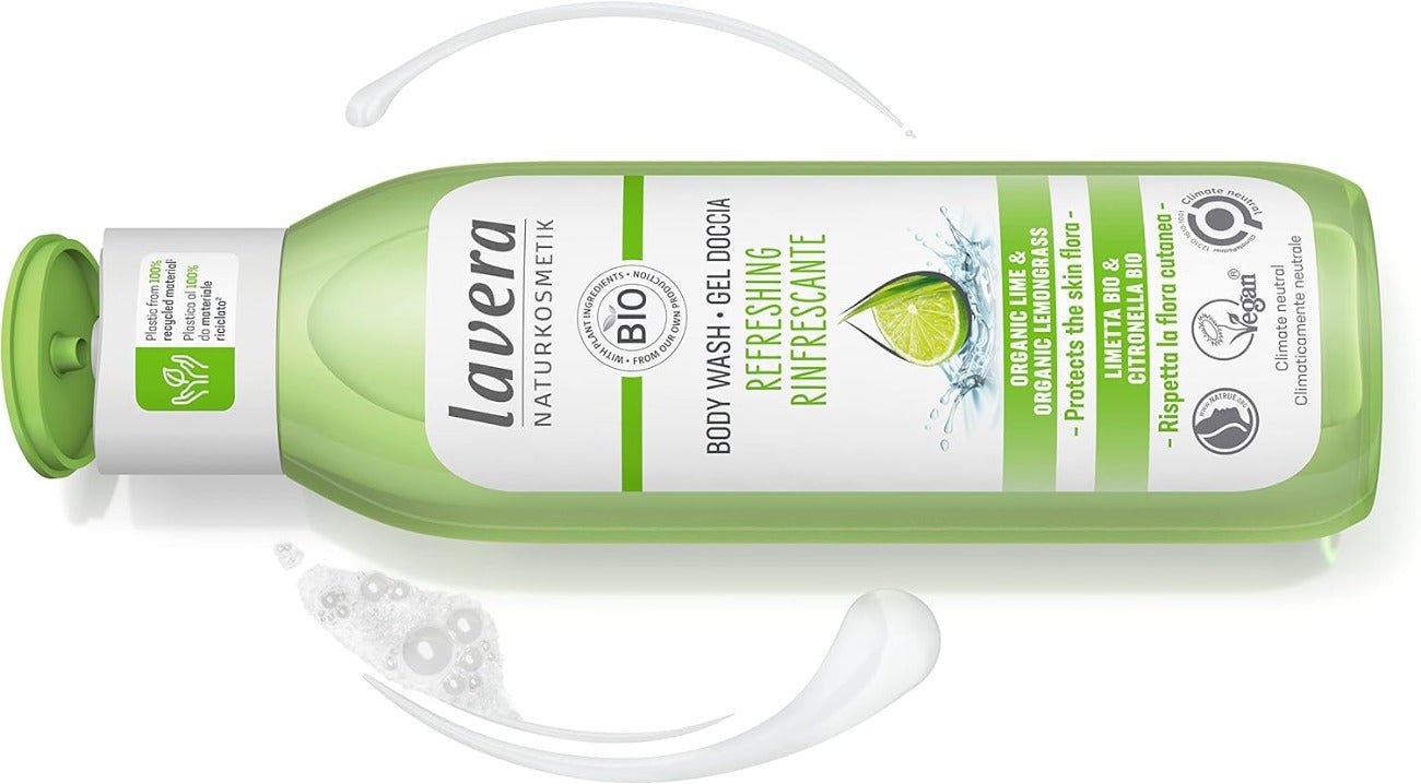 Organic Refreshing Body Wash 250ml - Lavera - Body wash - Eco Natural Products