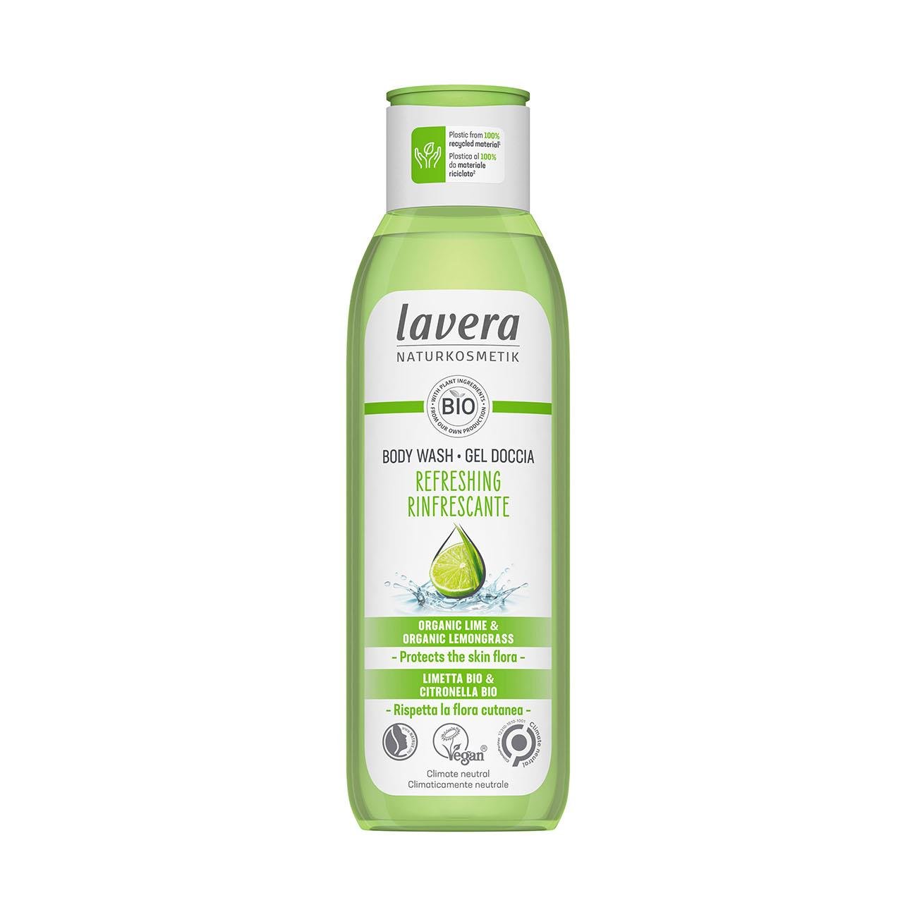 Organic Refreshing Body Wash 250ml - Lavera - Body wash - Eco Natural Products