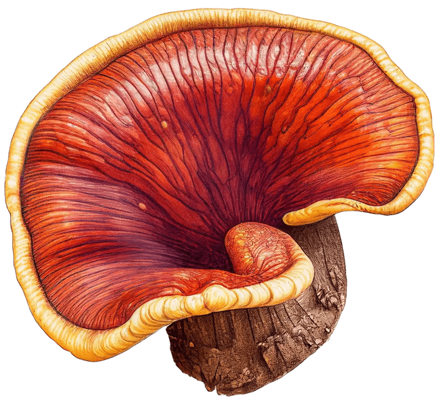 Organic Reishi Spore 60g - Mushrooms 4 Life - Food Supplement - Eco Natural Products