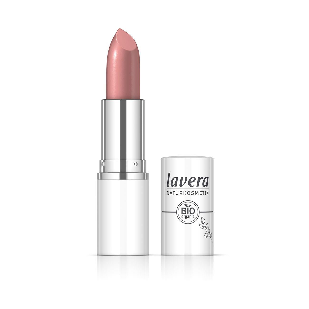 Organic Retro Rose 02 Cream Glow Lipstick 4.5g - Lavera - Lipsticks - Eco Natural Products