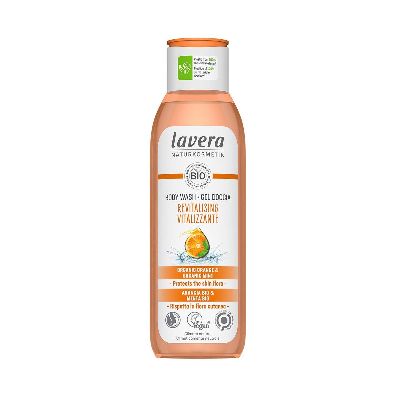 Organic Revitalising Body Wash 250ml - Lavera - Body wash - Eco Natural Products