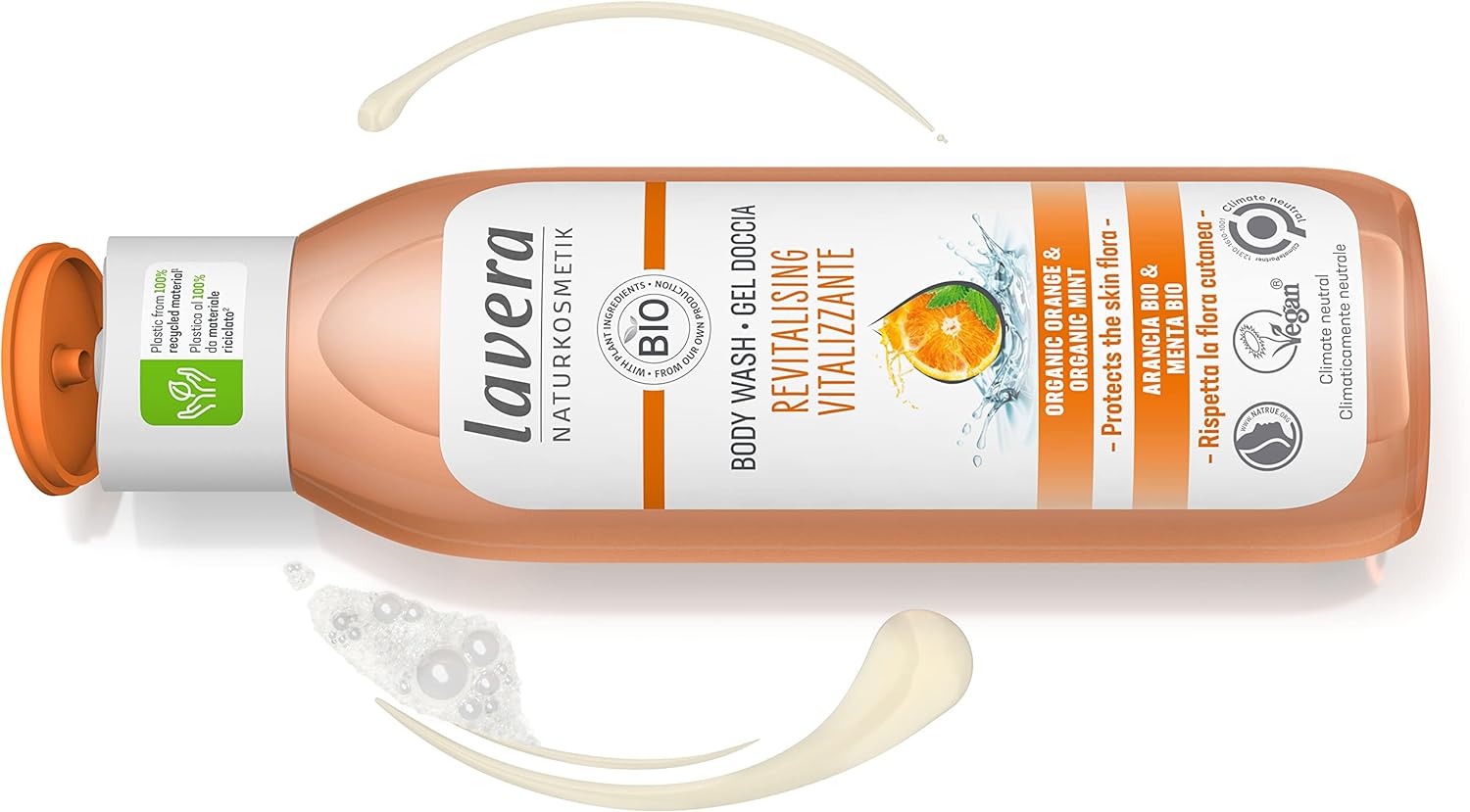 Organic Revitalising Body Wash 250ml - Lavera - Body wash - Eco Natural Products