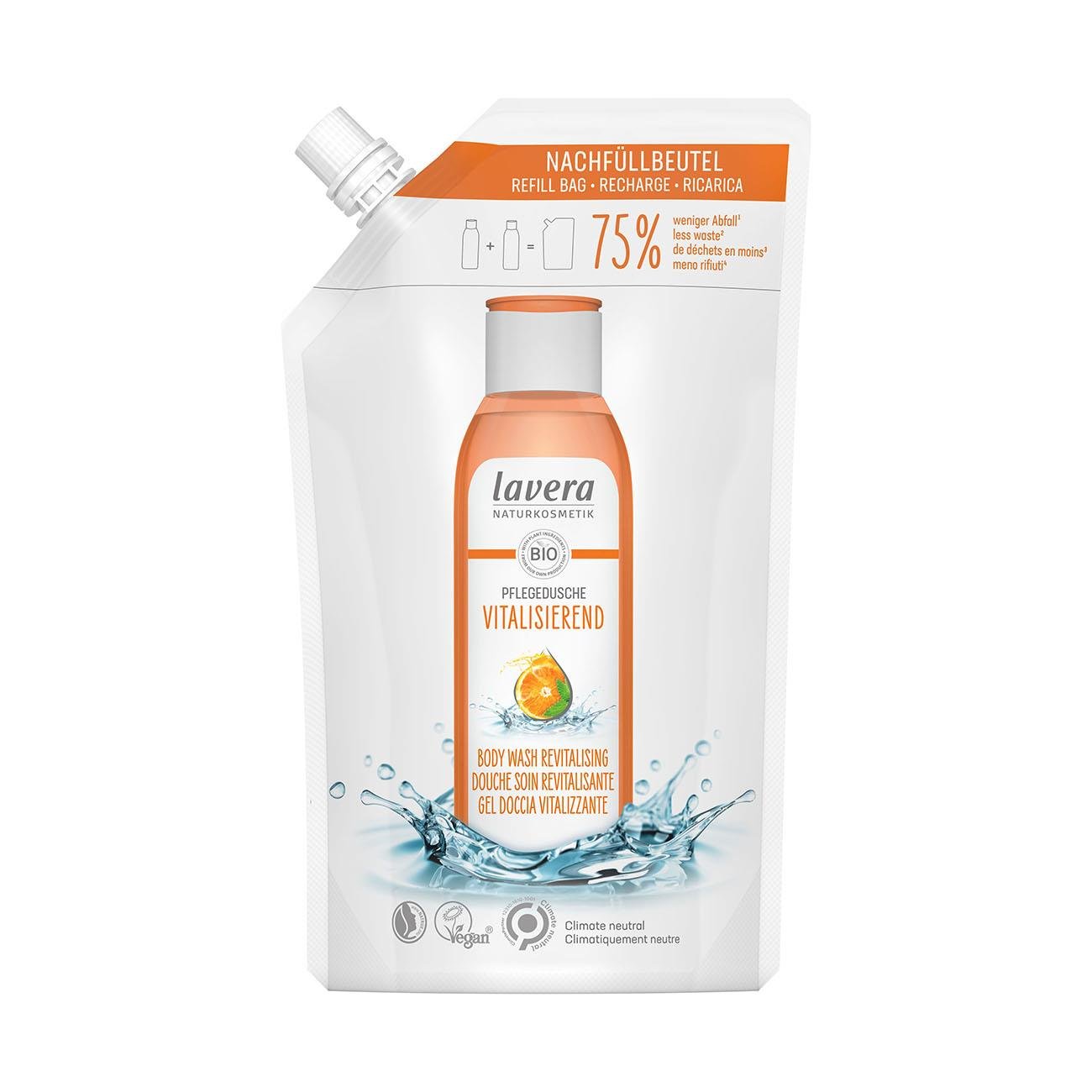 Organic Revitalising Body Wash Refill 500ml - Lavera - Body wash - Lavera