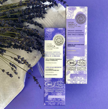 Organic Rhodiola Rosea Moisturising Day Face Cream 50ml - Natura Siberica - Day face cream - Eco Natural Products