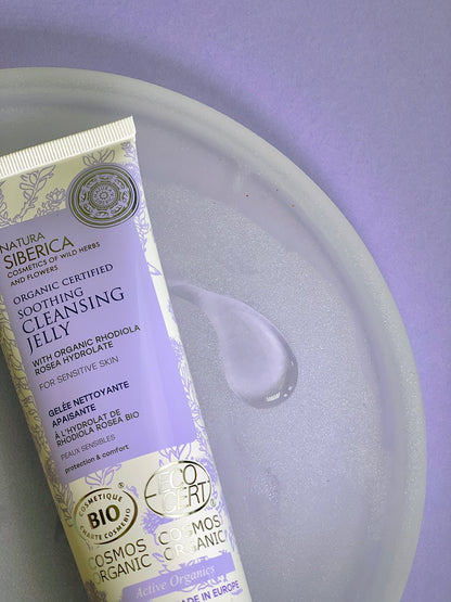 Organic Rhodiola Rosea Soothing Cleansing Jelly 140ml - Natura Siberica - Cleansing Jelly - Eco Natural Products