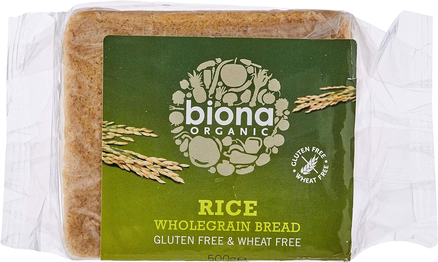 Organic Rice Bread 500g - Biona - Bread - Eco Natural Products