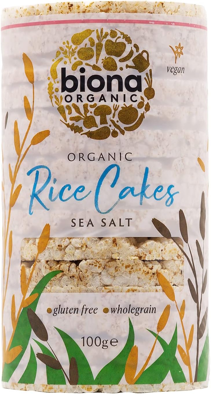 Organic Rice Cakes with Salt 100g - Biona - Snack - Eco Natural Products