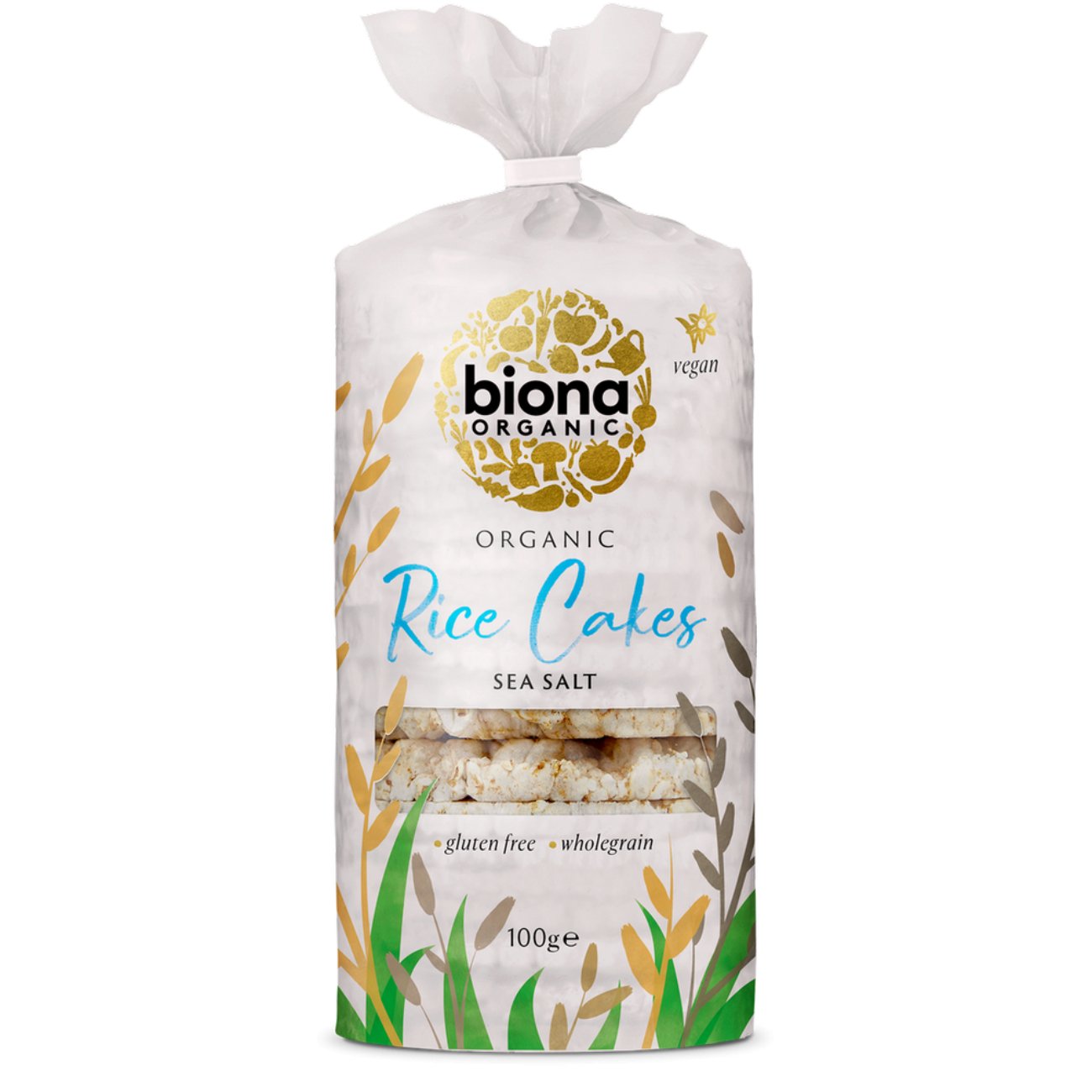 Organic Rice Cakes with Salt 100g - Biona - Snack - Eco Natural Products