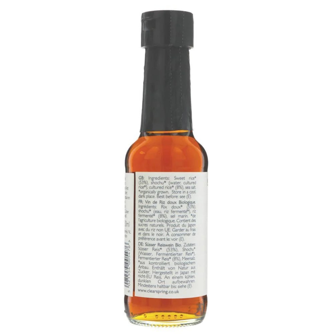 Organic Rice Mirin 150ml - Clearspring - Cooking Wine - Clearspring