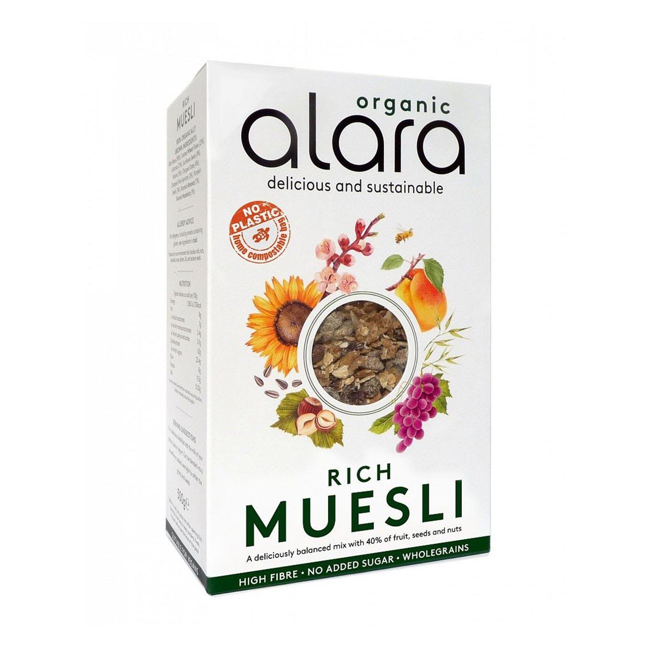 Organic Rich Muesli 500g [BLACK FRIDAY] - Eco Natural Products - Alara - Muesli