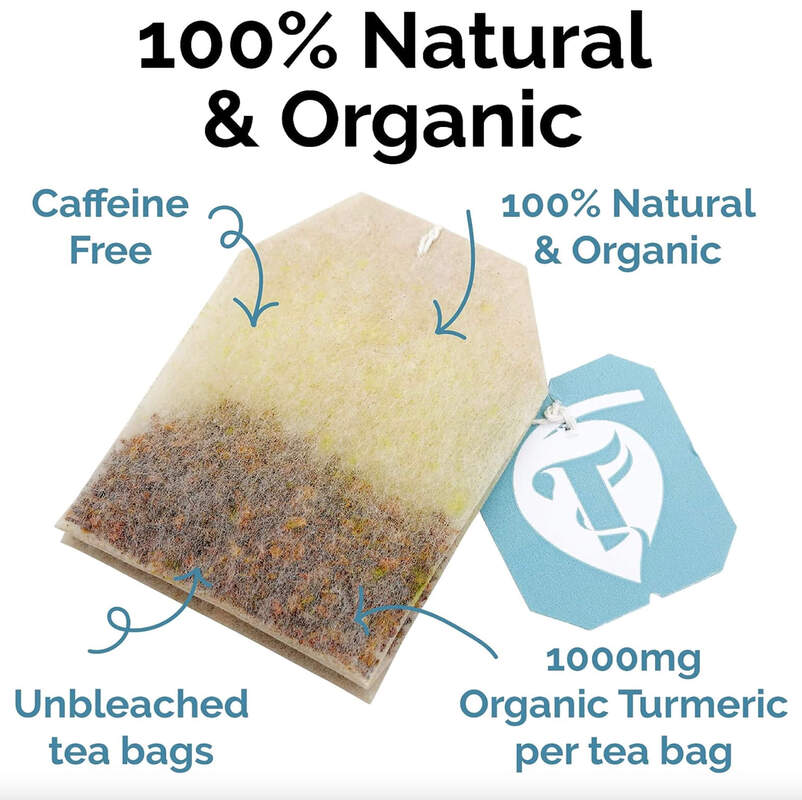 Organic Rooibos Honeybush 15 Sachets - Taka Turmeric - Tea herbal - Eco Natural Products