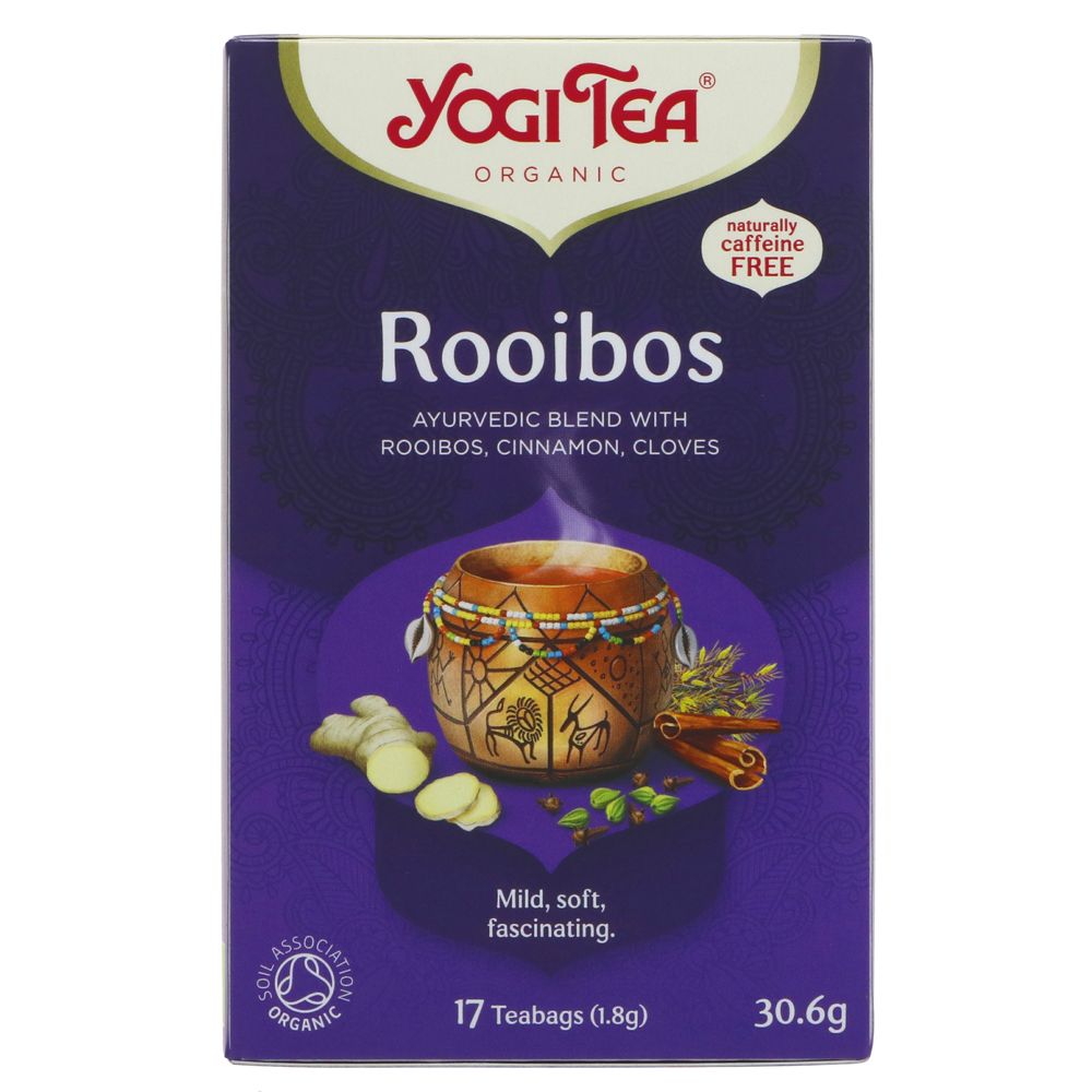 Organic Rooibos Spice Tea 17 Bags [BLACK FRIDAY] - Eco Natural Products - Yogi Tea - Tea