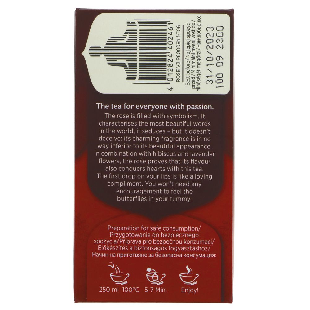 Organic Rose Herbal Tea 17 Bags - Yogi Tea - Tea - Eco Natural Products