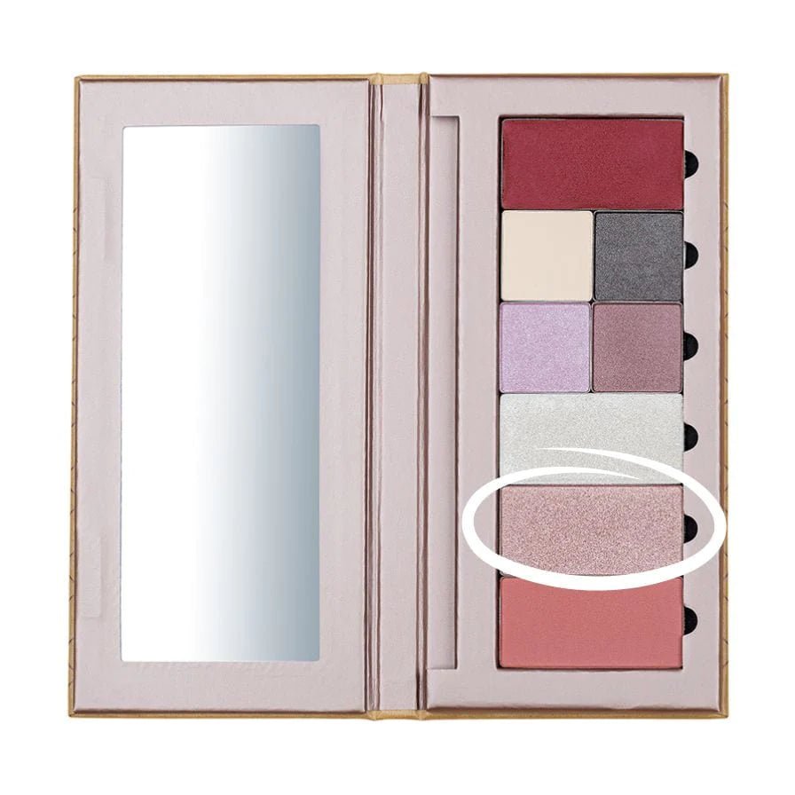 Organic Rose Illuminance Highlighter Refillable Make Up Palette 3g [BLACK FRIDAY] - Eco Natural Products - Benecos - Highlighter refillable