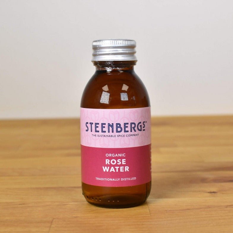Organic Rose Water 100ml - Steenbergs - Eco Natural Products