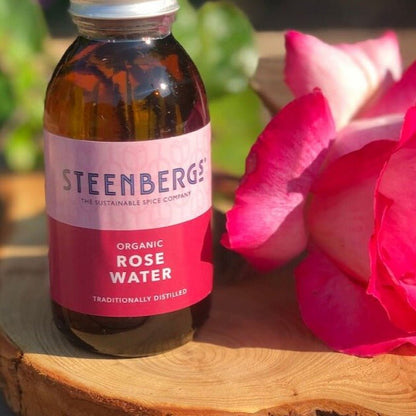 Organic Rose Water 100ml - Steenbergs - Eco Natural Products