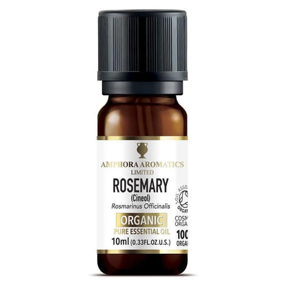 Organic Rosemary Essential Oil 10ml - Amphora Aromatics - Essential Oil - Eco Natural Products