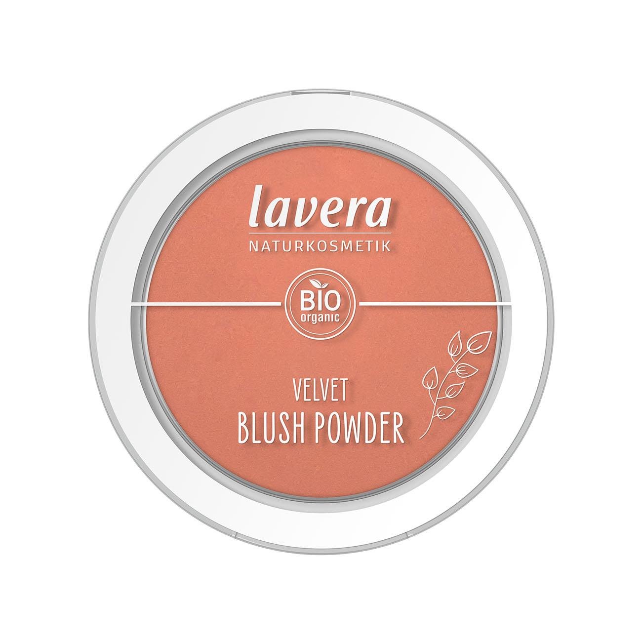 Organic Rosy Peach 01 Velvet Blush Powder 5g - Lavera - Blush powder - Eco Natural Products