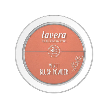 Organic Rosy Peach 01 Velvet Blush Powder 5g - Lavera - Blush powder - Eco Natural Products