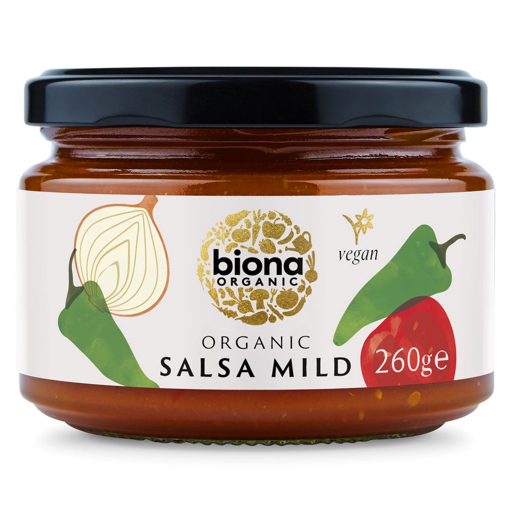 Organic Salsa Dip Cool 260g - Biona - Spread - Eco Natural Products