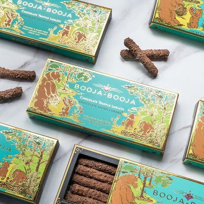 Organic Salted Caramel Chocolate Easter Truffle Loglets 115g - Booja - Booja - Truffles - Booja - Booja
