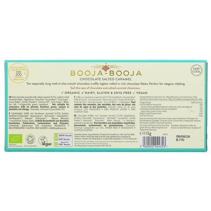 Organic Salted Caramel Chocolate Easter Truffle Loglets 115g - Booja - Booja - Truffles - Booja - Booja