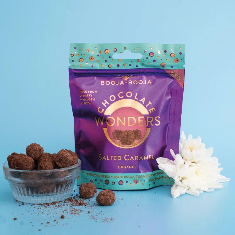 Organic Salted Caramel Christmas Chocolate Wonders 65g - Booja - Booja - Chocolates - Booja - Booja