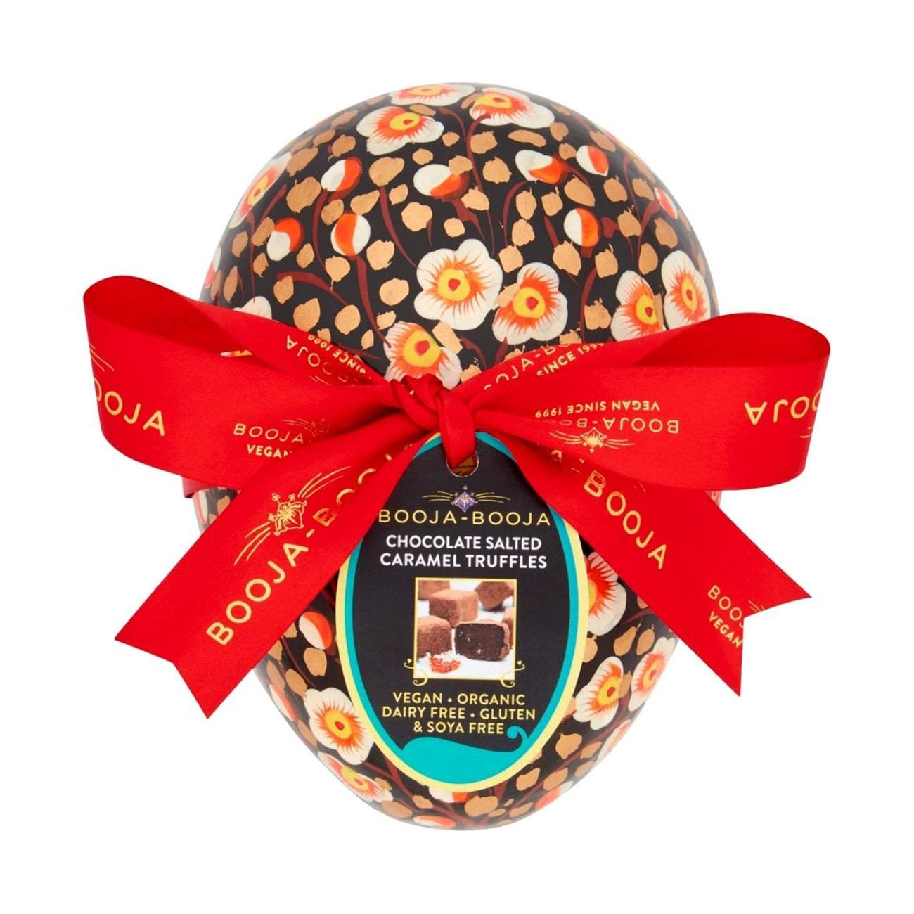 Booja booja Organic Salted Caramel Truffles Easter Egg Large 138g front packaging