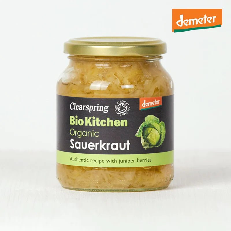 Organic Sauerkraut Demeter Bio Kitchen 360g [BLACK FRIDAY] - Eco Natural Products - Clearspring - Vegetables