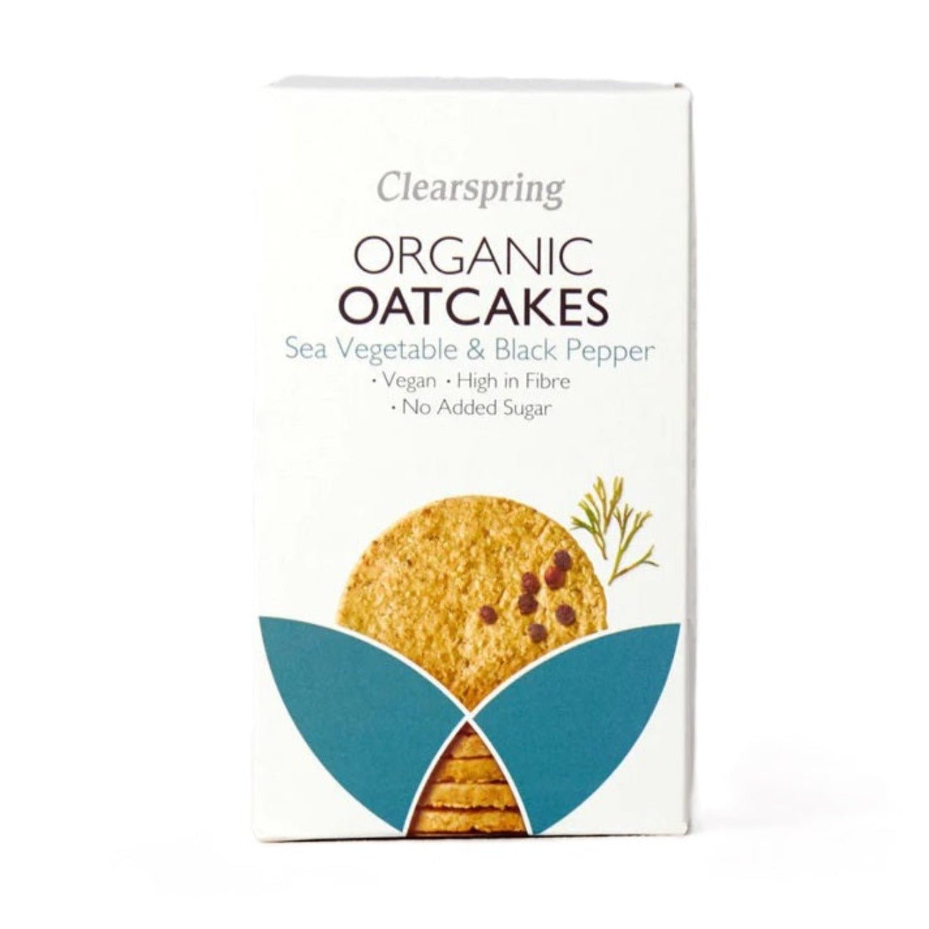 Organic Sea Vegetable & Black Pepper Oatcakes 200g [BLACK FRIDAY] - Eco Natural Products - Clearspring - Cake