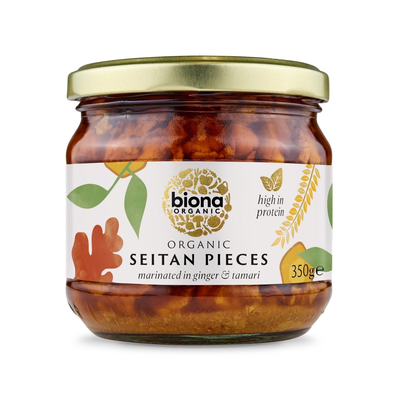 Organic Seitan Pieces 350g - Biona - Canned & Jarred Vegetables - Eco Natural Products