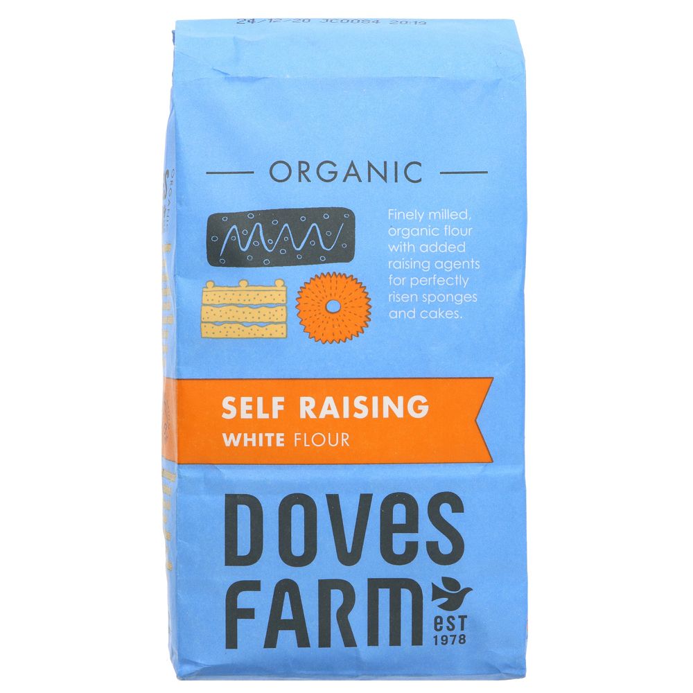 Organic Self Raising White Flour 1kg - Doves Farm - Flour - Eco Natural Products