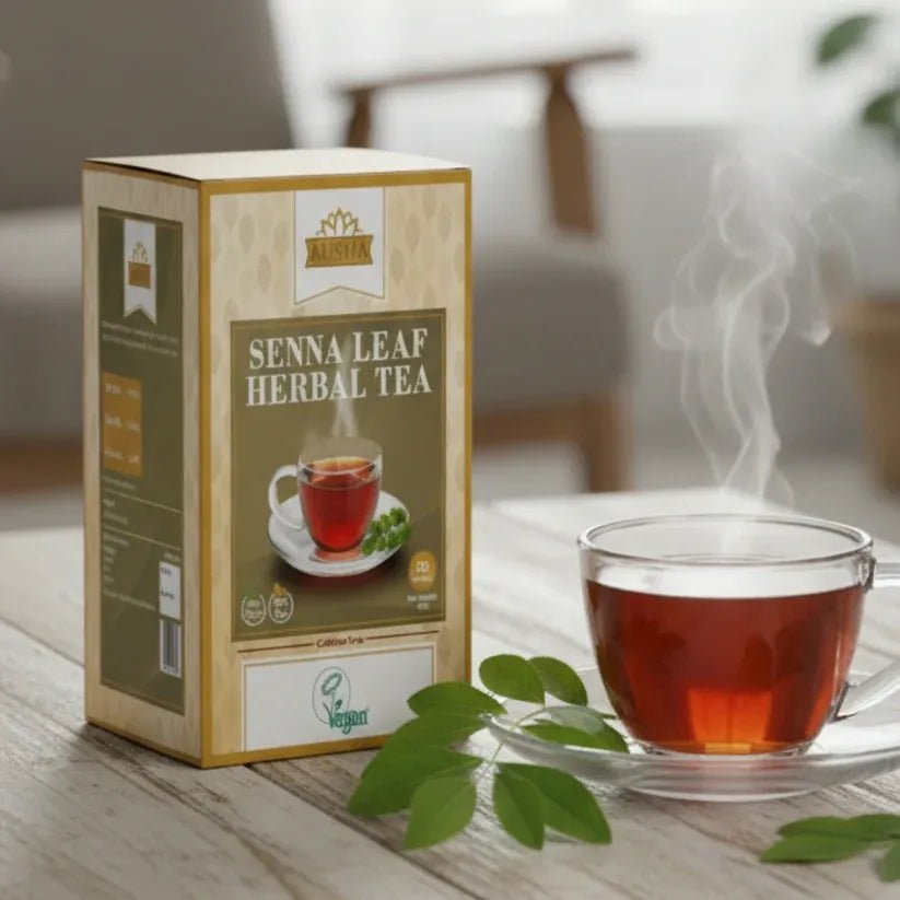 Organic Senna Leaf Herbal Tea 20 Bags - Ausha - Teas - Ausha