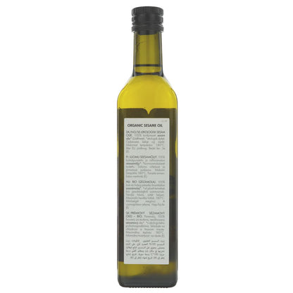 Organic Sesame Cold Pressed Oil 500ml - Clearspring - Oil - Eco Natural Products