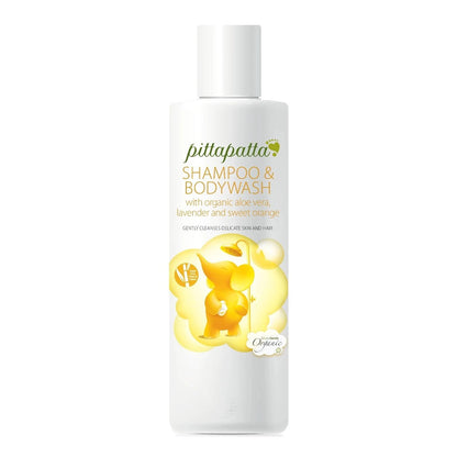 Organic Shampoo and Body Wash Pitta Patta 200ml - Simply Gentle - Body wash - Eco Natural Products