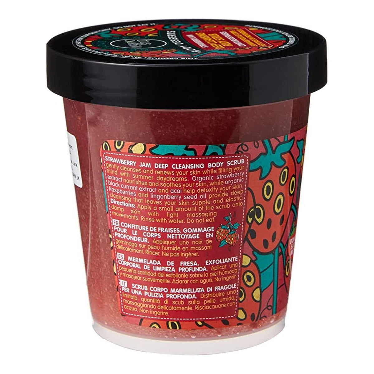 Organic Shop Body Desserts Deep Cleansing Body Scrub Strawberry Jam 450ml - Organic Shop - Body Scrub - Eco Natural Products