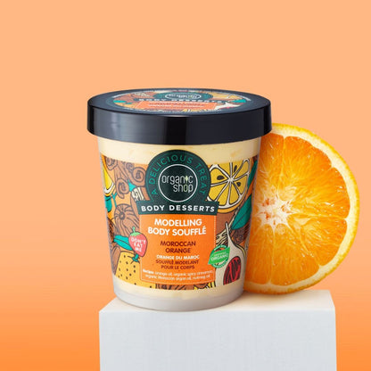 Organic Shop Body Desserts Moroccan Orange Modelling Body Souffle 450ml - Organic Shop - Body Souffle - Eco Natural Products