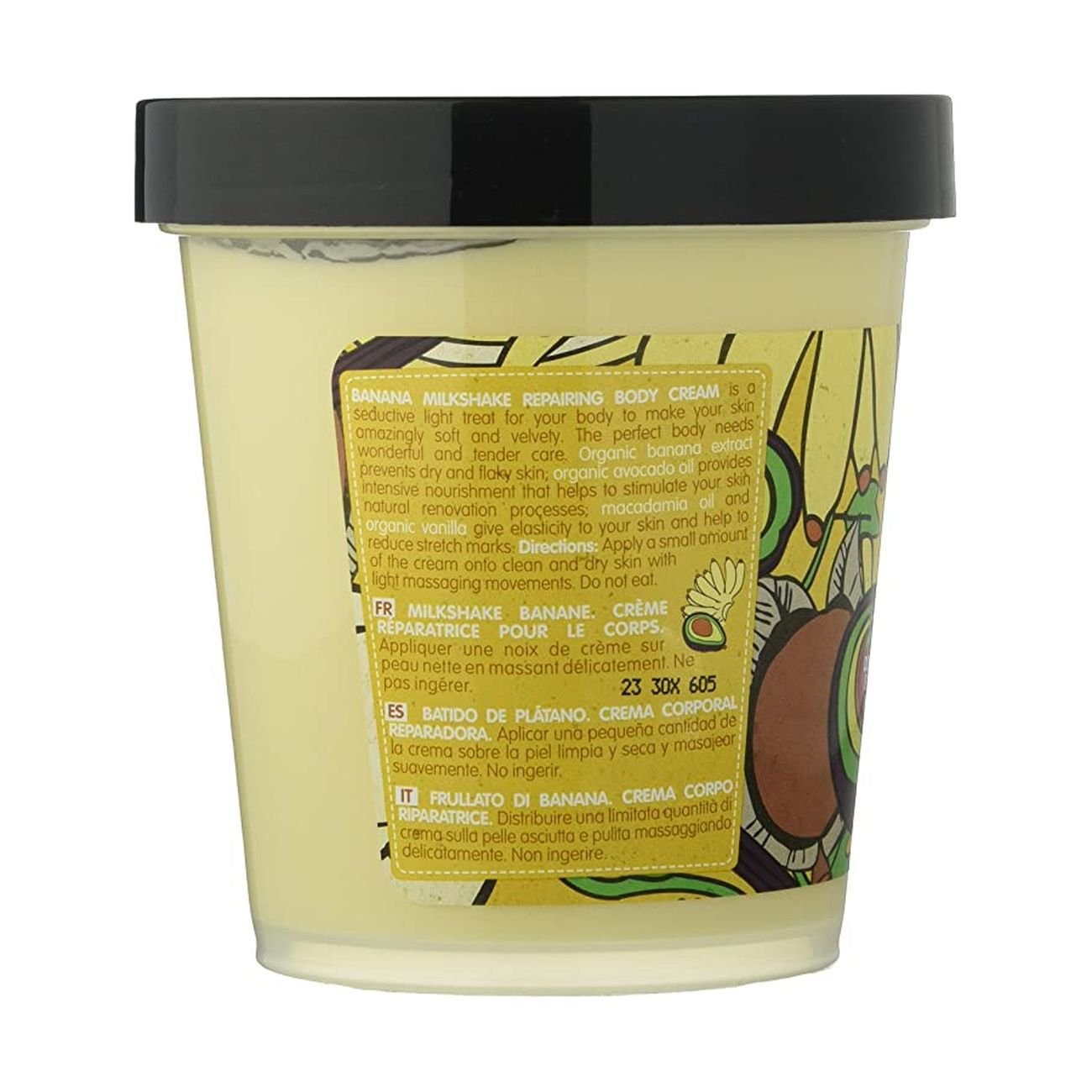 Organic Shop Body Desserts Repairing Body Cream Banana Milkshake 450ml - Organic Shop - Body Cream - Eco Natural Products