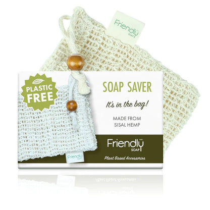 Organic Sisal Hemp Soap Saver Bag - Friendly Soap - Soap Saver Bag - Eco Natural Products