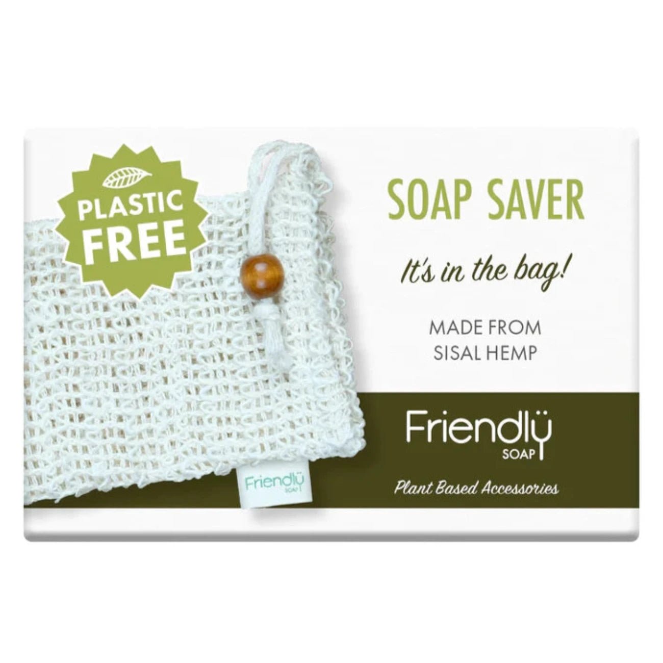 Organic Sisal Hemp Soap Saver Bag - Friendly Soap - Soap Saver Bag - Eco Natural Products