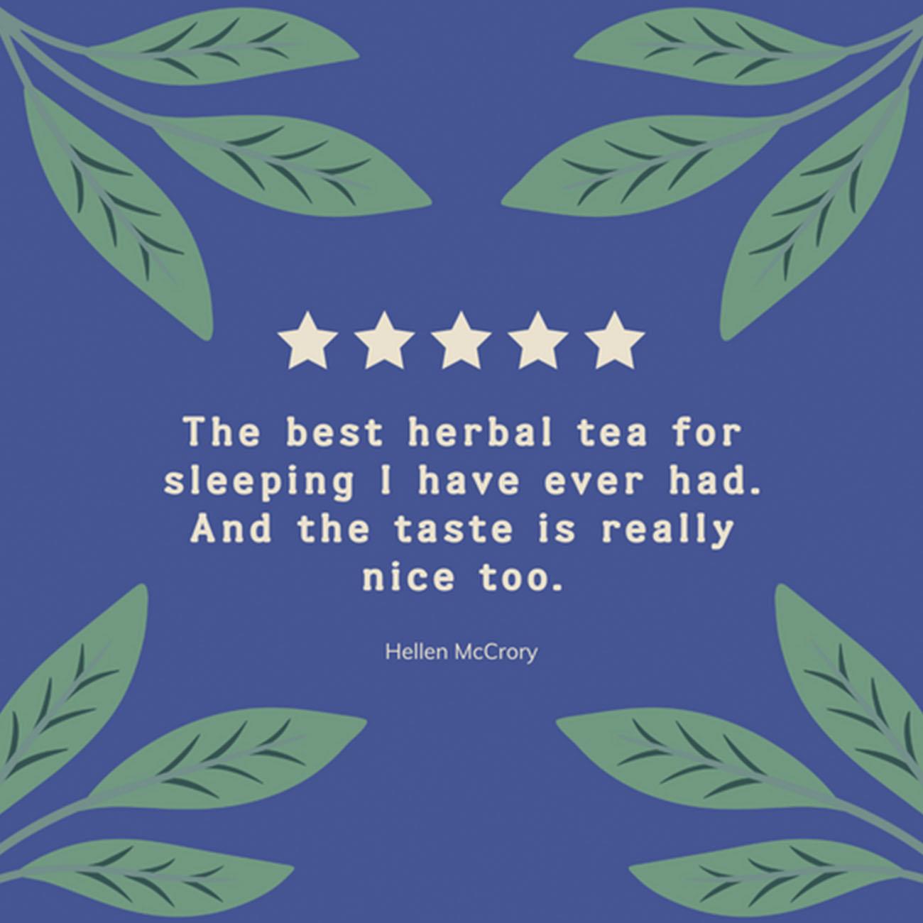 Organic Sleep Well Herbal Infusion 20 bags - Hampstead Tea - Eco Natural Products