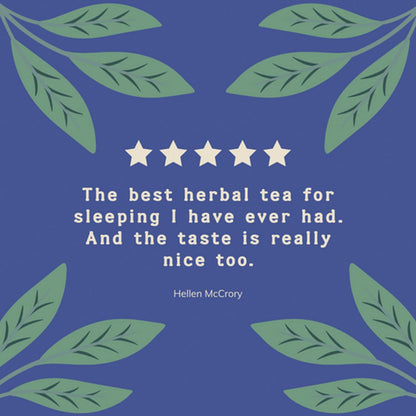 Organic Sleep Well Herbal Infusion 20 bags - Hampstead Tea - Eco Natural Products