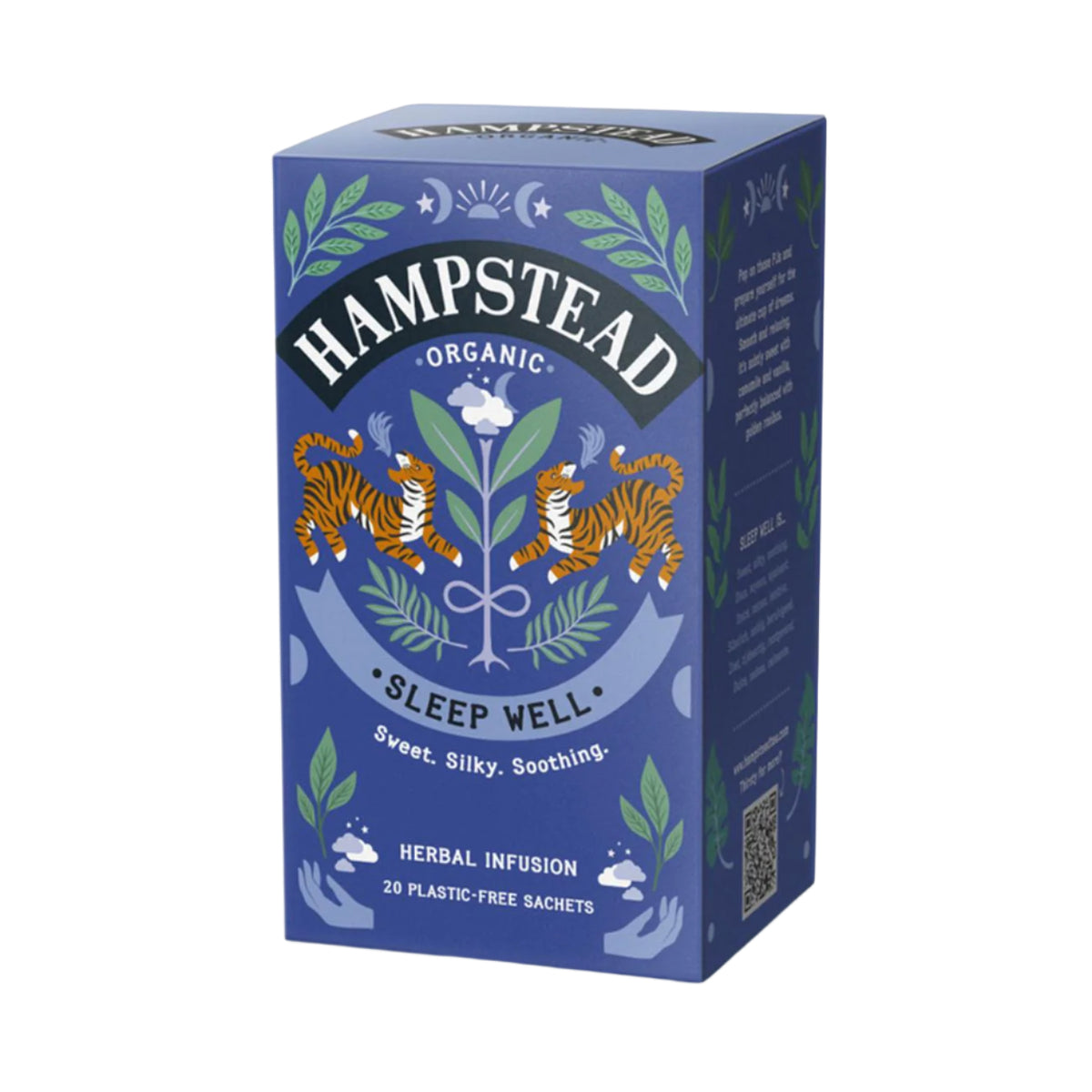 Organic Sleep Well Herbal Infusion 20 bags - Hampstead Tea - Eco Natural Products