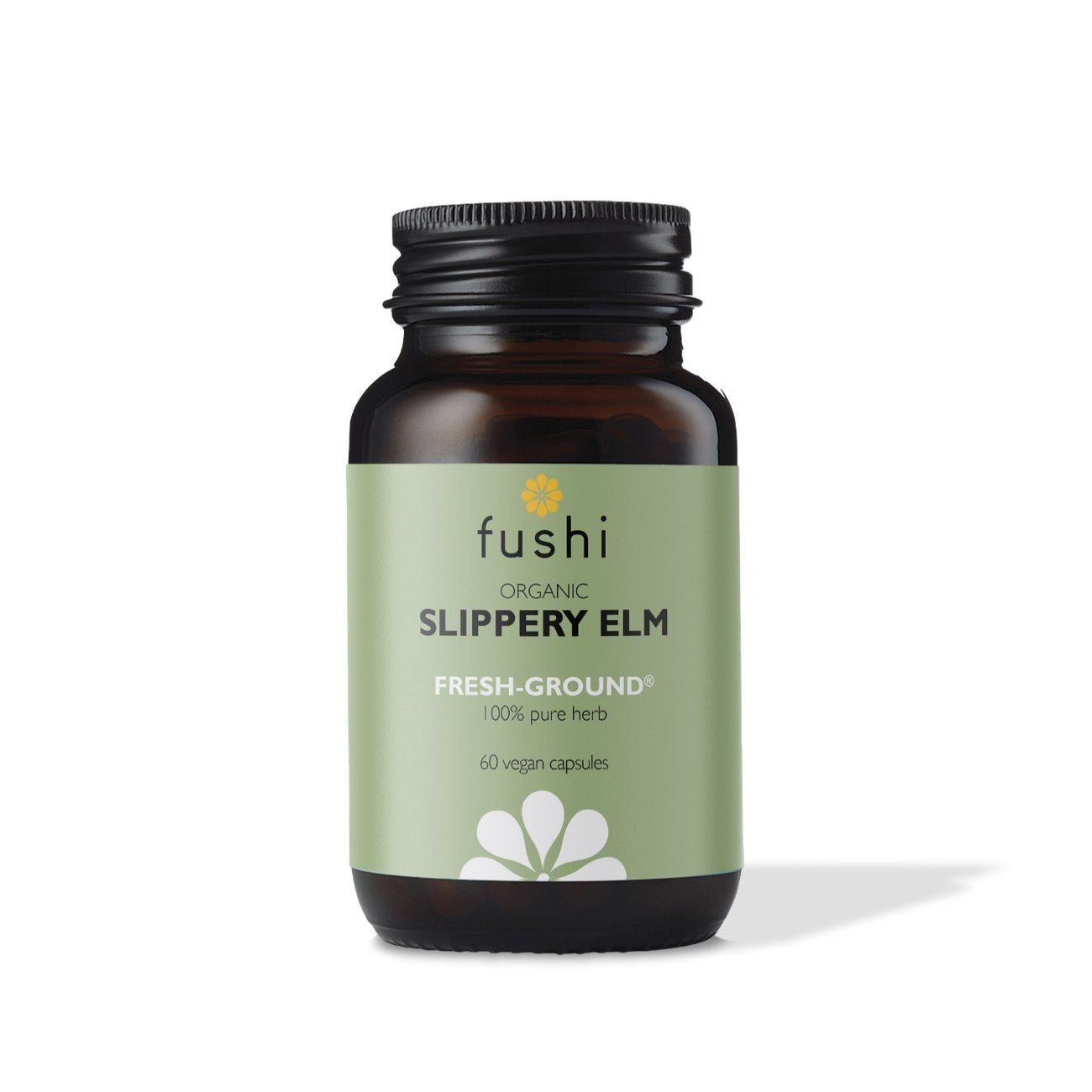 Organic Slippery Elm Capsules - 60 capsule EXP 02.04.2026 - Fushi Wellbeing - Fushi Wellbeing