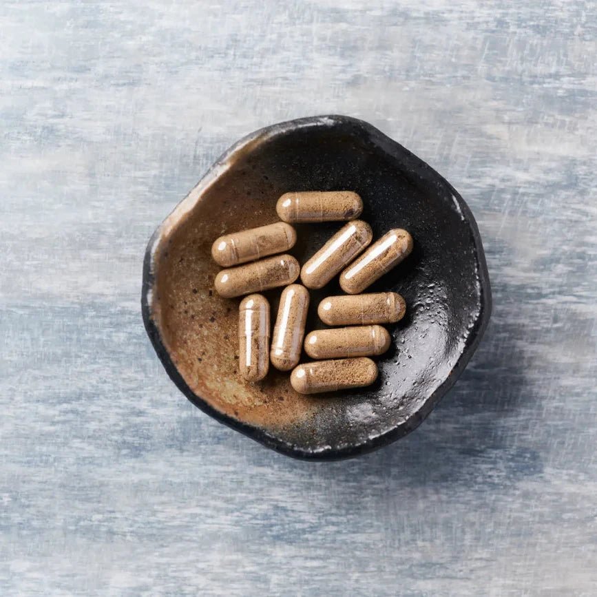 Organic Slippery Elm Capsules 60 Capsules - Fushi Wellbeing - Herbal Supplement - Eco Natural Products