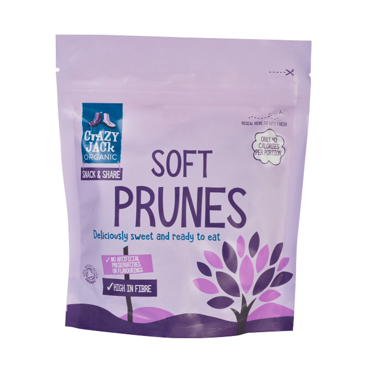 Organic Soft Prunes 200g - Crazy Jack - Dried Fruits - Crazy Jack