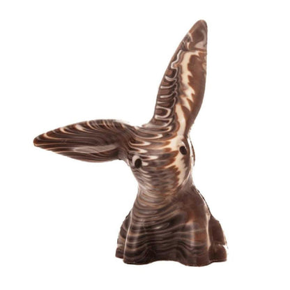 Cocoa Organic Solid Marbled Chocolate Rabbit Easter Egg 200g actual product